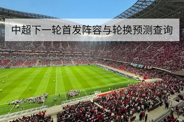 中超下一轮首发阵容与轮换预测查询